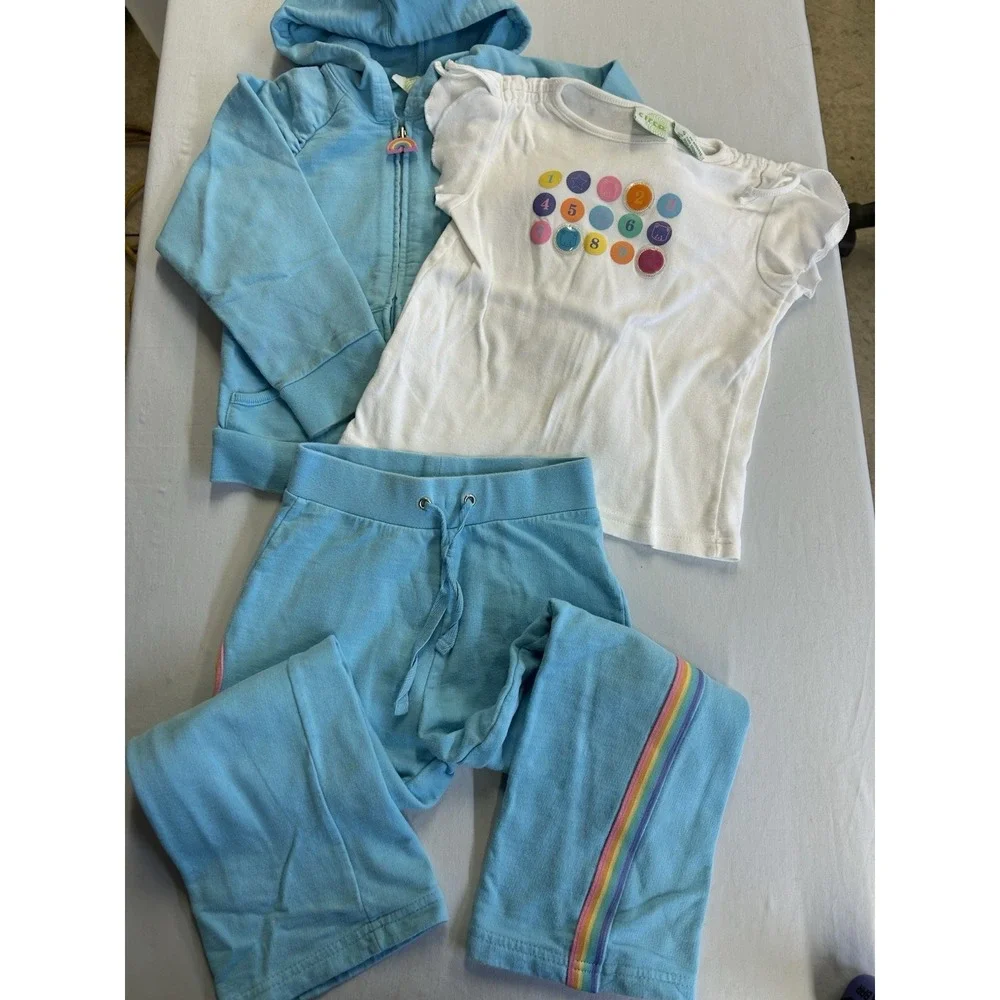 Vintage Y2K Circo 3 Piece Set Size Toddler 5T **T-Shirt, Zip Up & Sweatpants**